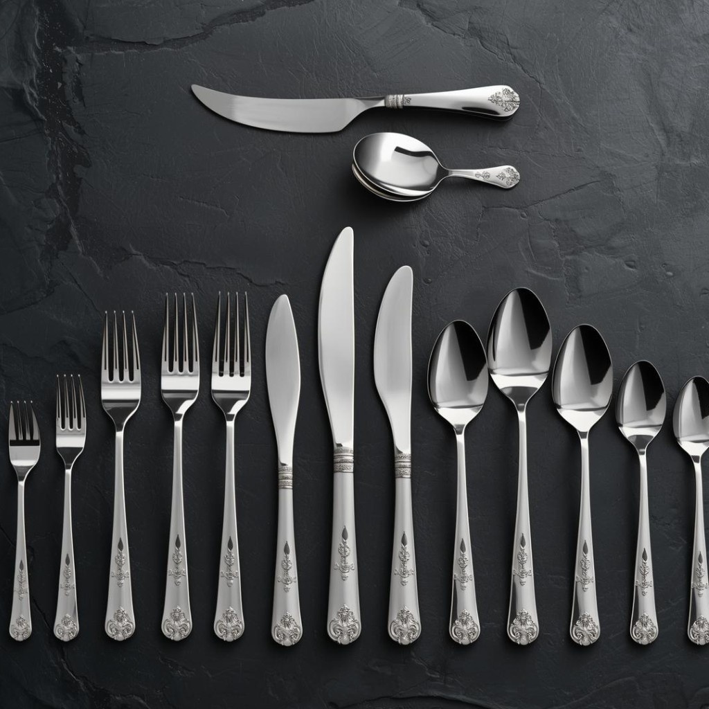 Specialty cutlery (engraved handles)